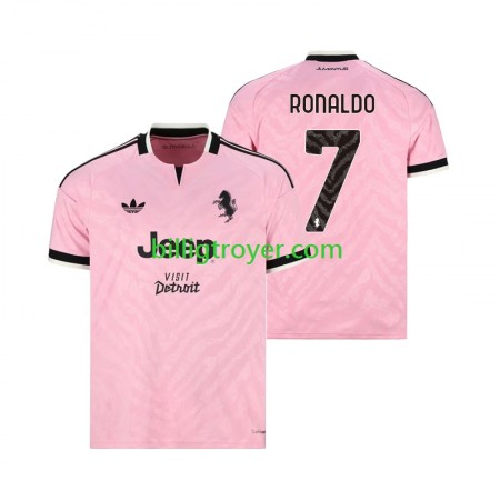Billige Fotballdrakter Juventus Cristiano Ronaldo 7 Bortedraktsett 2026/27 Kortermet
